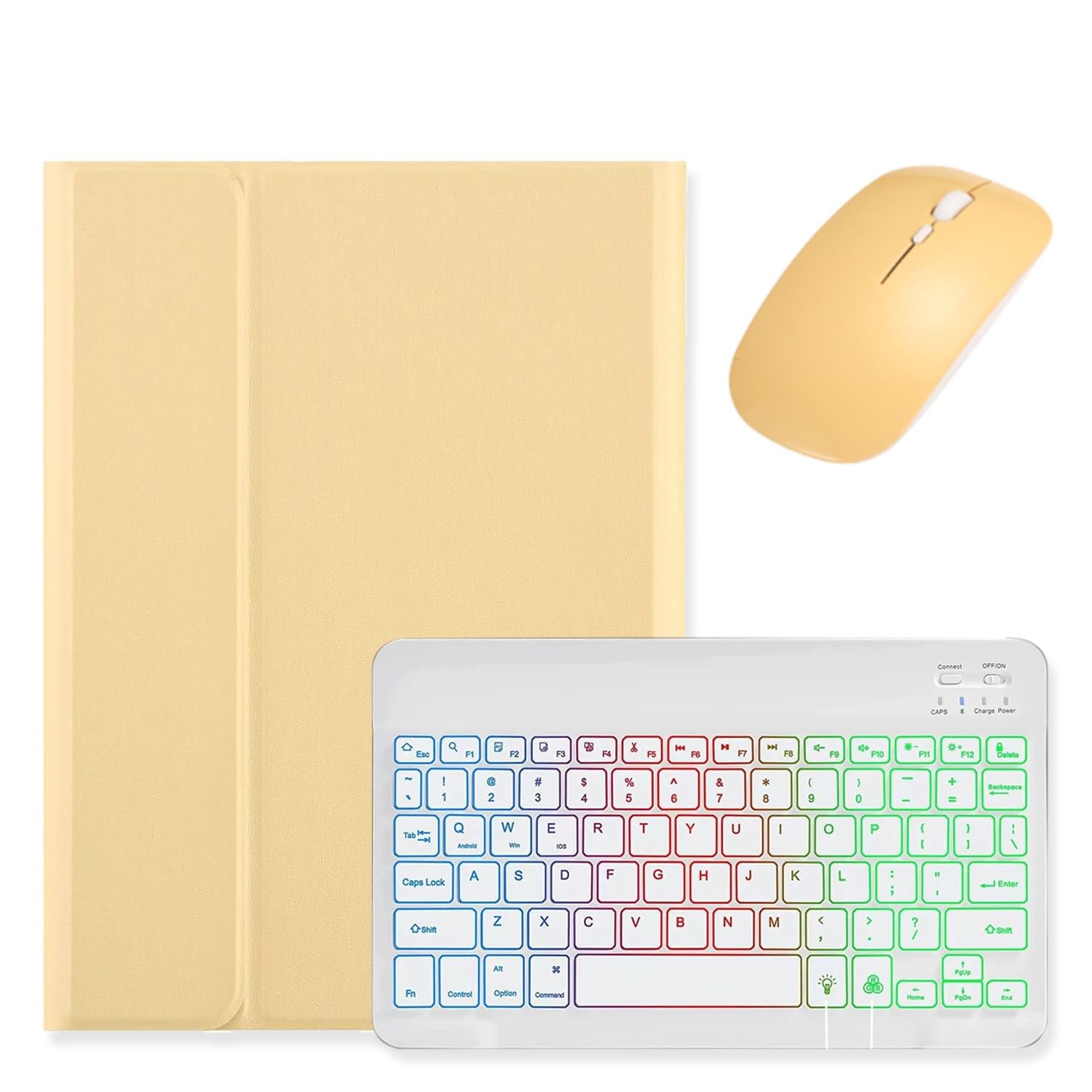 Amazon | マウス付き iPad 第9/8/7世代 10.2インチ用の キーボード